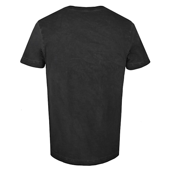 Top Gun Herr Monokrom Bomulls T-shirt XXL Vintage Svart Vintage Black XXL