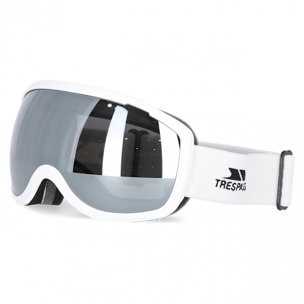 Trespass Hawkeye Dubbla Lins Skidglasögon En Storlek Matt Vit Matt White One Size