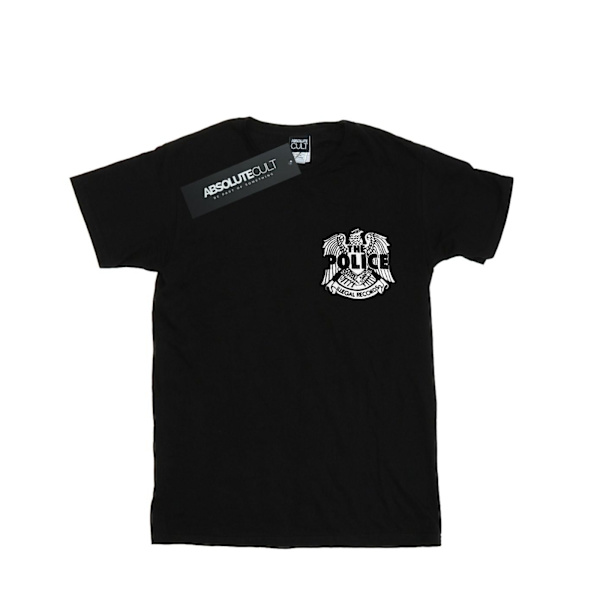 The Police Boys Illegal Records Eagle Chest T-Shirt 12-13 år Black 12-13 Years