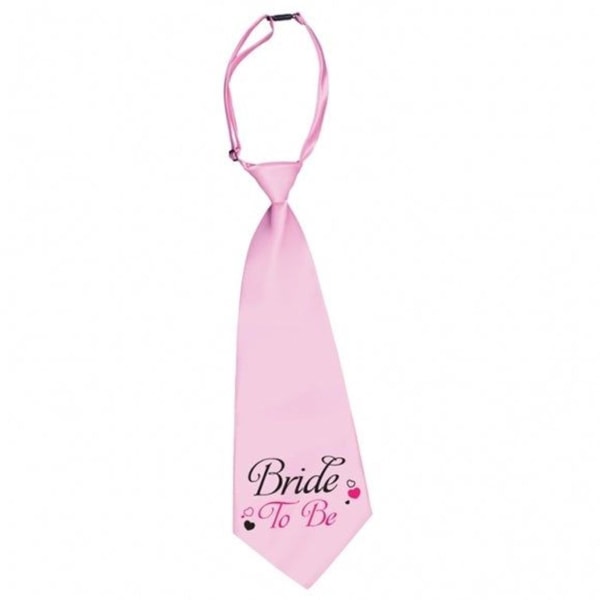 Amscan Bride To Be Tie One Size Rosa Pink One Size