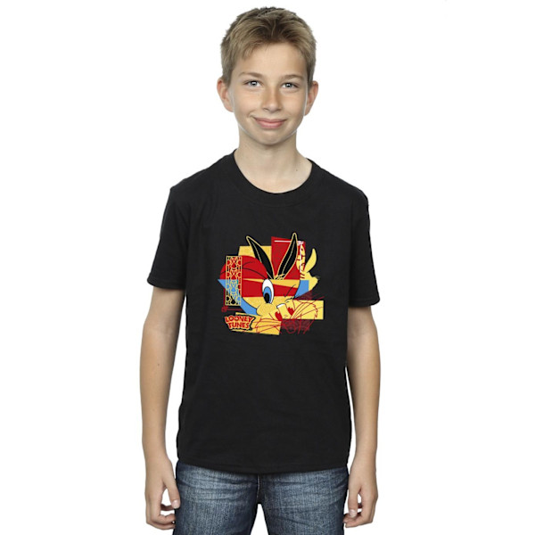 Looney Tunes Boys Tweeday Rabbit Nyår T-Shirt 5-6 År Bla Black 5-6 Years