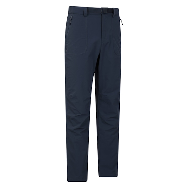 Mountain Warehouse Herr Gräsmark Bältade Byxor 32R Marinblå Navy 32R