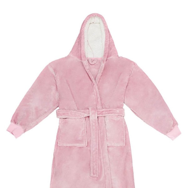 Brand Lab Unisex Vuxen Huvad Kapuschongkåpa S-M Blush Rosa Blush Pink S-M