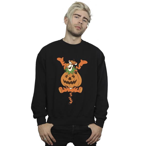 Nalle Puh Herr Tigger Pumpa Sweatshirt M Svart Black M