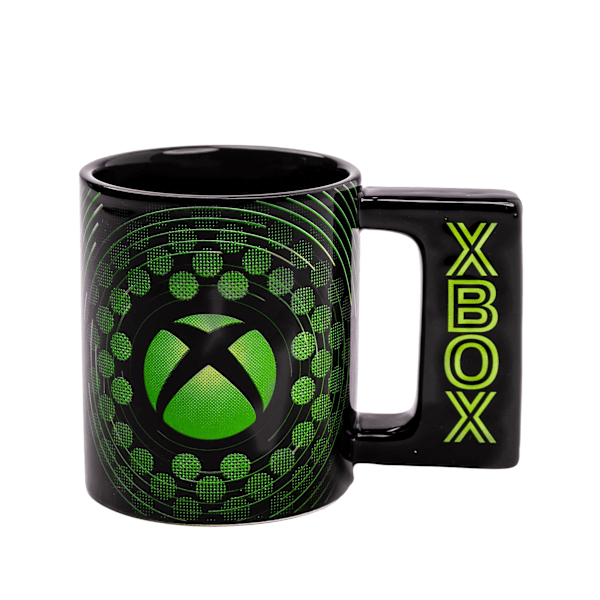 Xbox Logomugg En Storlek Svart/Grön Black/Green One Size