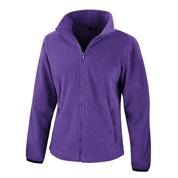 Result Core Dam/Kvinnor Norse Fashion Outdoor Fleecejacka 8 Purple 8 UK