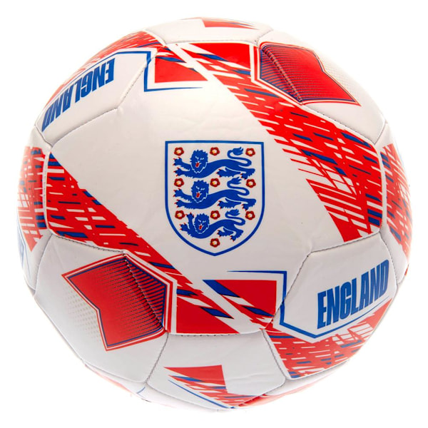 England FA Nimbus Fotboll 5 Vit/Röd White/Red 5