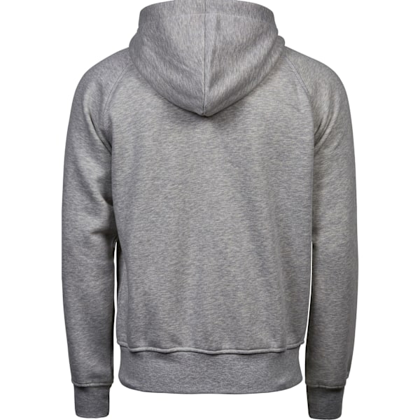 Tee Jays Herr Full Zip Hooded Sweatshirt L Heather Grey Heather Grey L