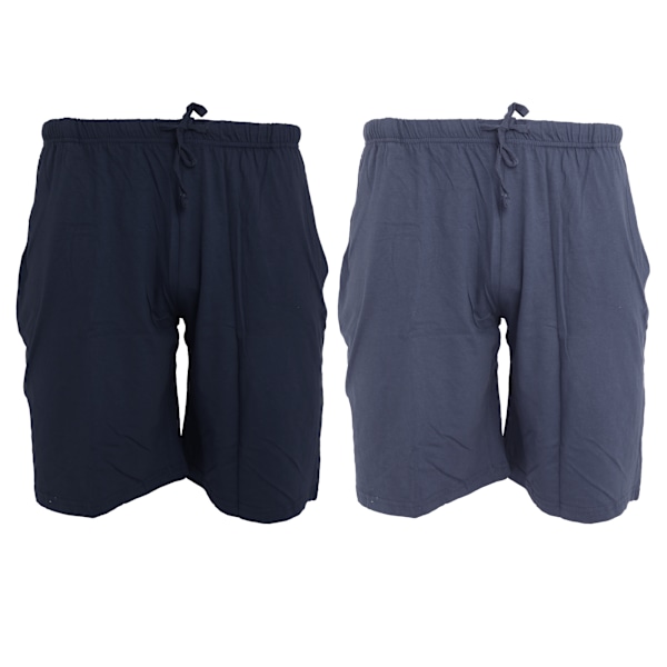 Tom Franks Jersey Lounge Shorts (2-pack) MEDIUM Vin/Mörkgrå Wine/Dark Grey Marl MEDIUM