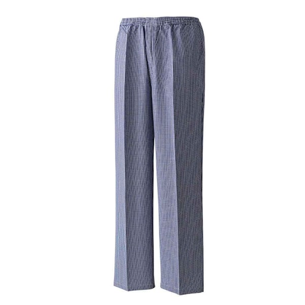 Premier Unisex Dragkedjor Kockbyxor / Catering Arbetskläder XS Na Navy/White Check XS