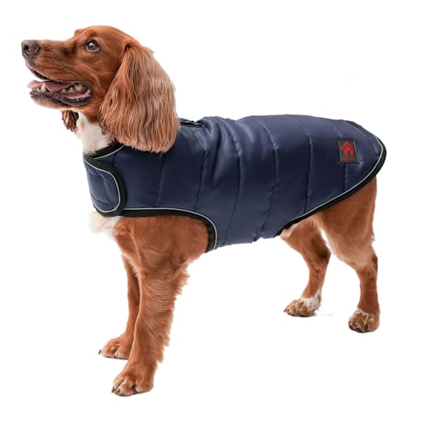 Firefoot Quilted Dog Coat 56cm Navy Navy 56cm