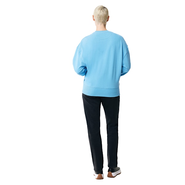 Iqoniq Unisex Vuxen Kruger Återvunnen Bomull Rundhals Avslappnad Passform Tranquil Blue XXL