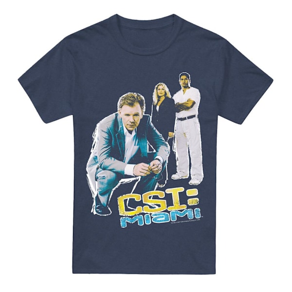 CSI: Miami Unisex Vuxen In Perspective T-Shirt M Marinblå Navy M