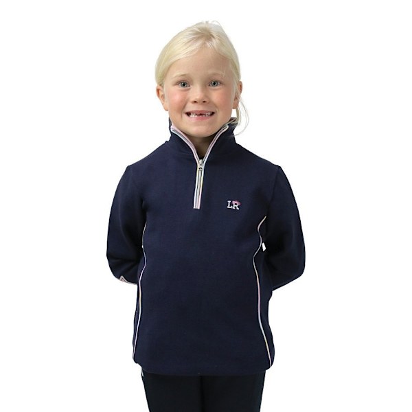 Little Rider Barn/Barn Dazzling Diamond Halv Zip Sweatshirt Navy 13-14 Years