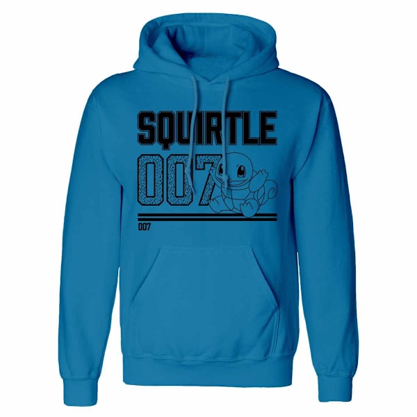 Pokemon Unisex Vuxen Squirtle Line Art Hoodie M Blå Blue M