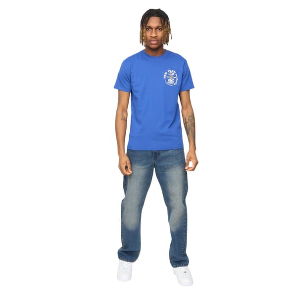 Kings Will Dream Mobalot T-shirt för män L Blå Blue L