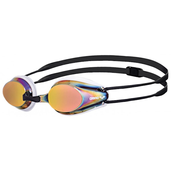 Arena Unisex Adult Tracks Mirror Simglasögon En Storlek Vit White/Copper/Black One Size