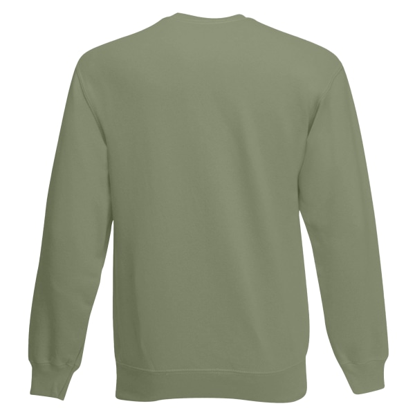 Fruit Of The Loom Herr Set-In Belcoro® Garn Sweatshirt XL Klass Classic Olive XL