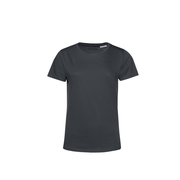 B&C Dam/Dam E150 Ekologisk kortärmad T-shirt XL Asfalt Asphalt XL