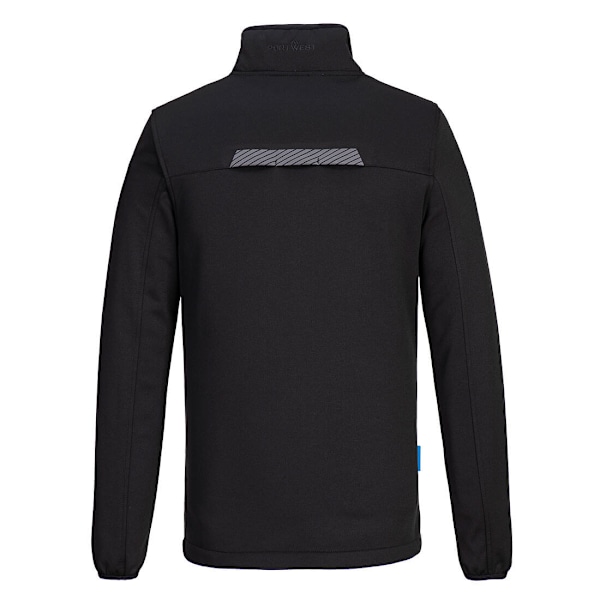 Portwest Herr WX3 Halv Zip Fleece Top M Svart Black M