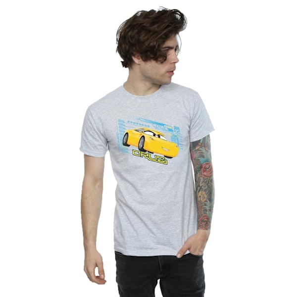 Disney Cars Cruz Ramirez T-shirt S Sports Grey för män Sports Grey S