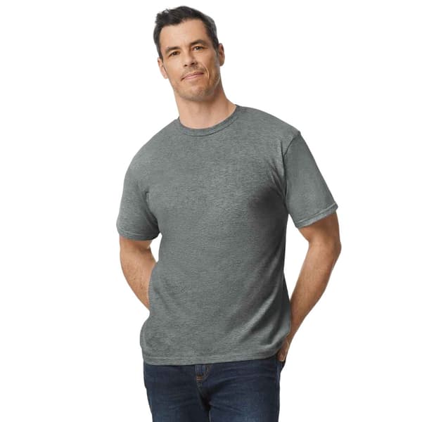 Gildan Hammer Herr T-shirt M Grafit Heather Graphite Heather M