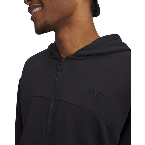 Under Armour Herr Rival Full Zip Hoodie S Svart Black S