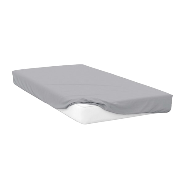 Belledorm Sateen Extra Deep Fitted Sheet King Platinum Grey Platinum Grey King