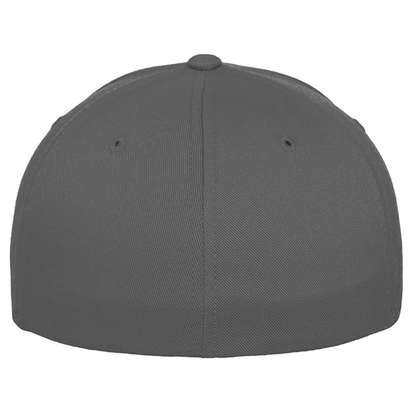 Yupoong Flexfit Fitted Baseball Cap SM Grå Grey SM