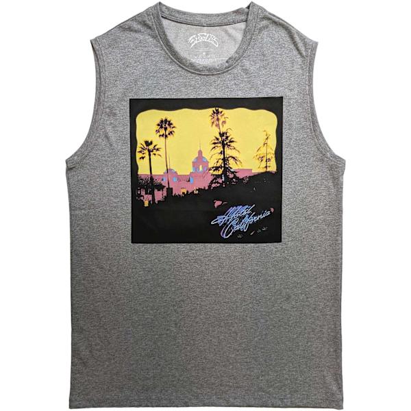 Eagles Unisex Adult Hotel California Bomull Tank Top M Grå Grey M