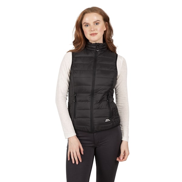 Trespass Dam/Kvinnor Teeley Packaway Gilet XS Svart Black XS