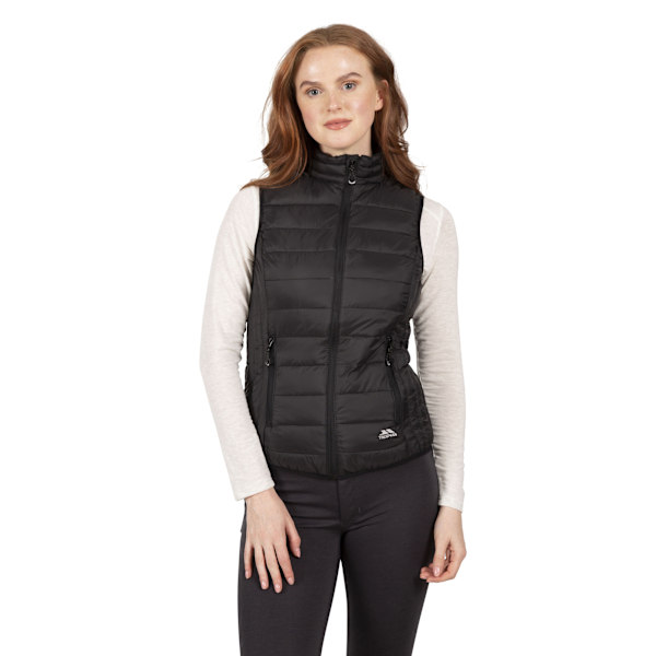 Trespass Womens/Ladies Teeley Packaway Gilet M Svart Black M