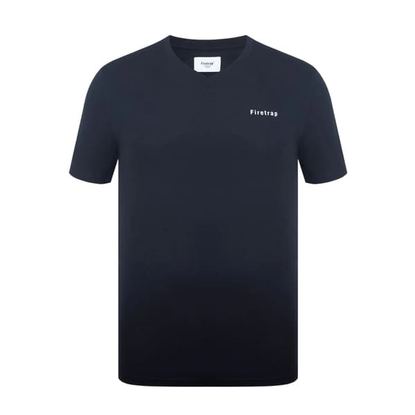 Firetrap Herr Path Logo T-Shirt S Svart Black S