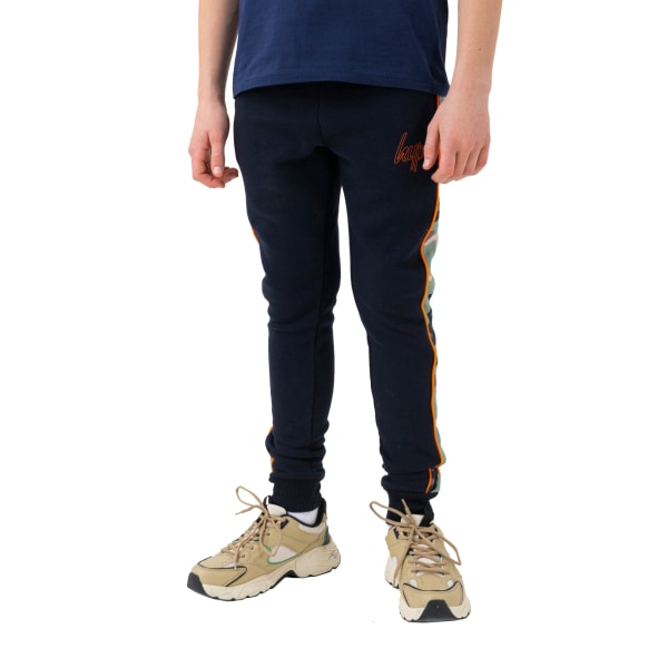 Hype Boys Spring Camo Joggingbottnar 13 år Marin/Orange Navy/Orange 13 Years