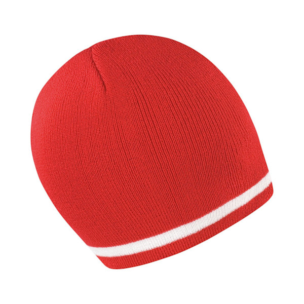 Result Winter Essentials Unisex Vuxen National Wales Beanie One Red/White One Size