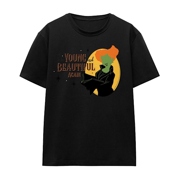 Hocus Pocus Unisex Vuxen Ung Och Vacker Igen Winifred T-S Black L