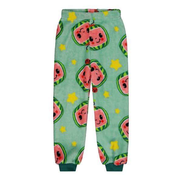 Cocomelon Barn/Kids Fleece Lång Pyjamas Set 4-5 År Grön Green/Red 4-5 Years
