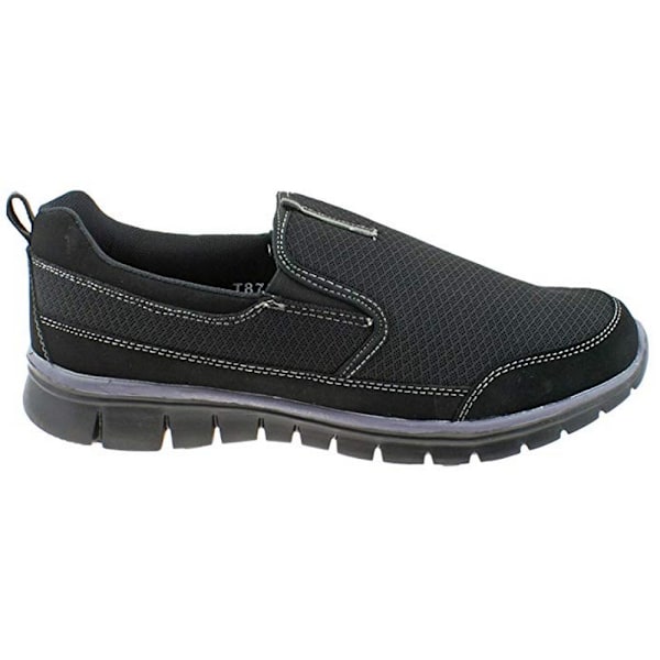 Dek Superlight Vuxna/Unisex Neptune Slip On Tränare 5 UK Blac Black 5 UK