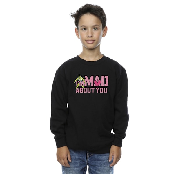 Marvel Boys She-Hulk Mad About You Sweatshirt 5-6 år Svart Black 5-6 Years