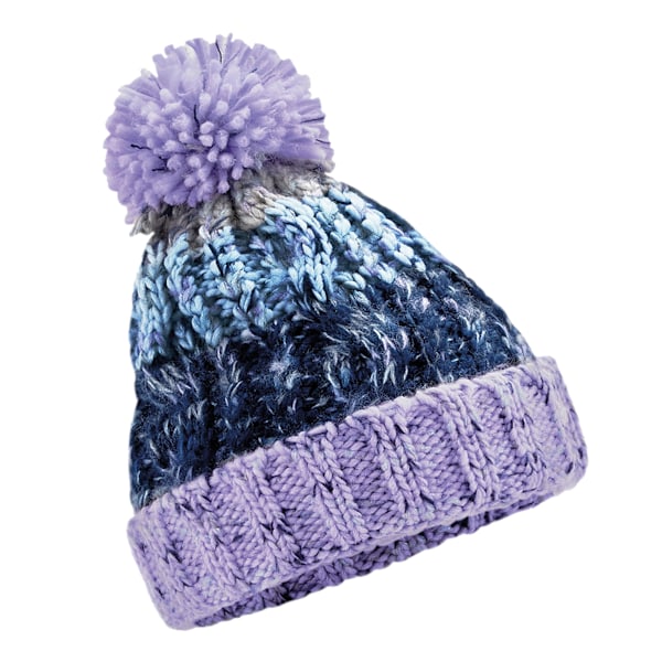 Beechfield Junior Unisex Corkscrew Beanie One Size Lavender Fizz Lavender Fizz One Size