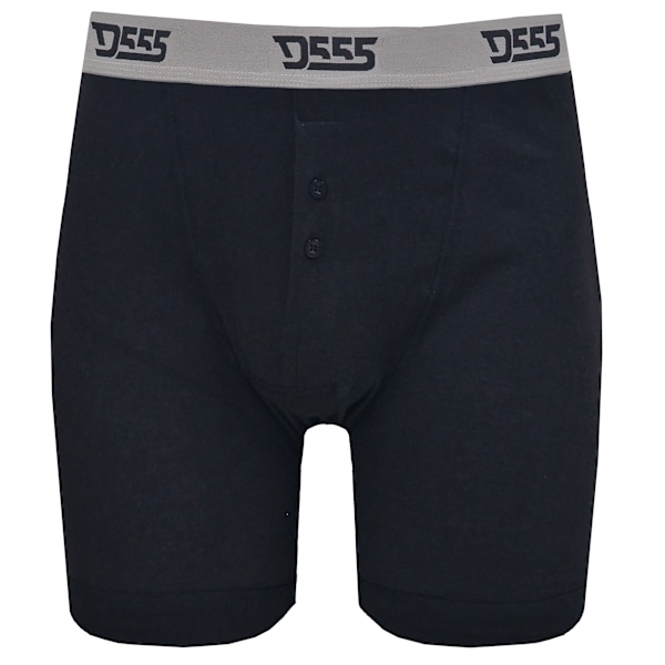 Duke Herr D555 London Driver Kingsize Boxershorts (3-pack) Black/Grey/Navy 4XL