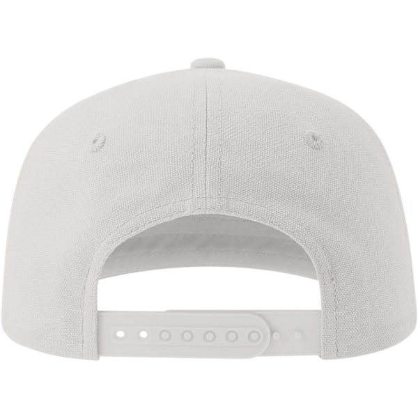 Atlantis Unisex Adult Cruz 5 Panel Sustainable Snapback Cap One White One Size