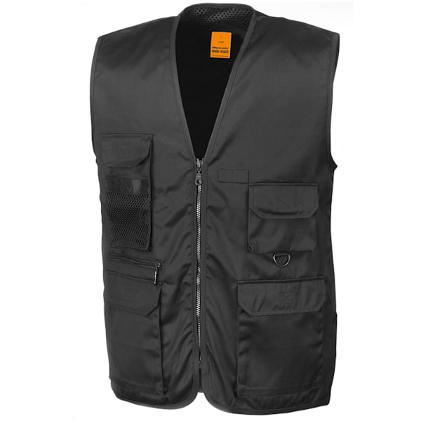 WORK-GUARD by Result Herr Safari Väst M Svart Black M