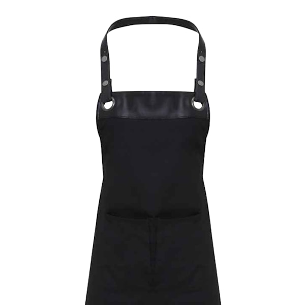 Premier Espresso Bib Apron One Size Black Black One Size
