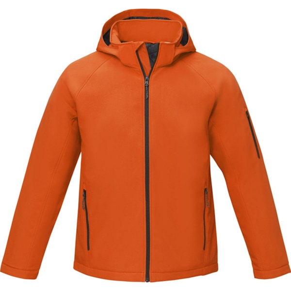 Elevate Essentials Mens Notus Vadderad Mjuk Skaljacka M Orange Orange M