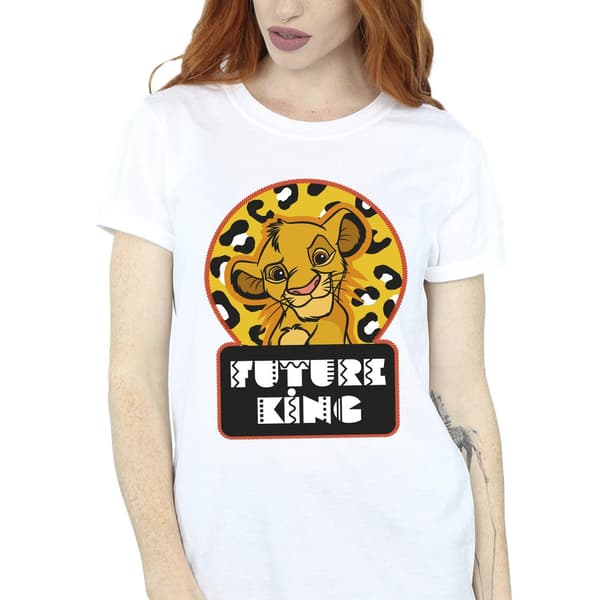 Disney Dam/Dam Lejonkungen Future Simba Bomull Boyfriend White M