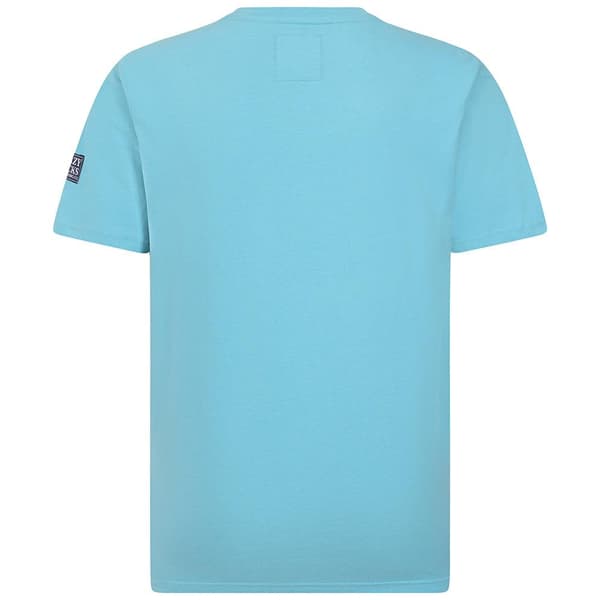 Lazy Jacks Herr T-shirt i tryckt bomull M Turkos Turquoise M