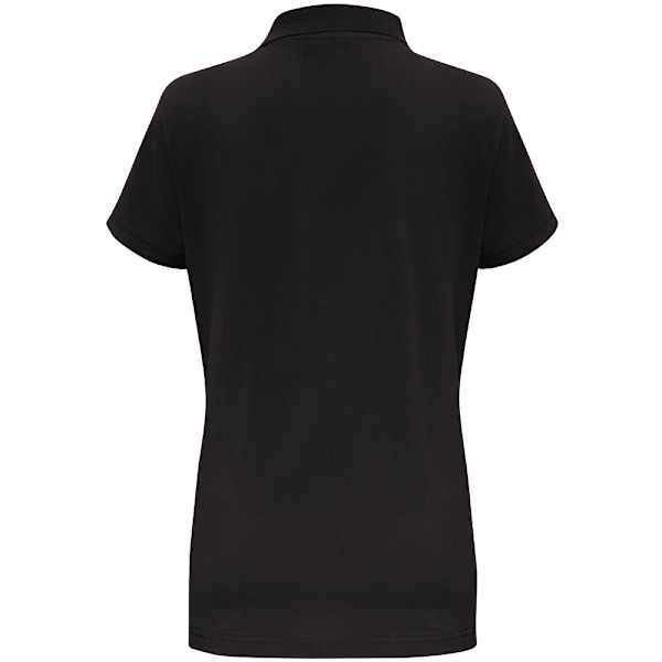 Asquith & Fox Dam/Dam Short Sleeve Contrast Polo Shirt L Black/ Orange L