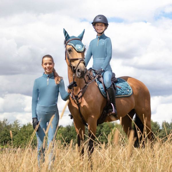 Coldstream Girls New Generation Ednam Base Layer Top 7-8 år Slate Blue 7-8 Years