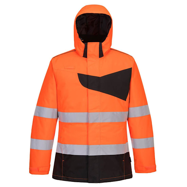 Portwest Herr PW2 Hög Synlighet Säkerhetsjacka L Orange/Svart Orange/Black L